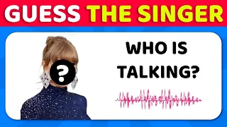 Guess The Singer By Their Voice 🗣️ | Top 2023 Celebrities