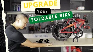 $100 Upgrade Foldable Bike that you can do | Groupset Upgrade | Tier 1