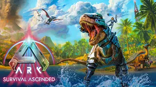 ОТ НОВИЧКА ДО ТЕКА В НОВОМ АРК ASA  ➤ ARK SURVIVAL ASCENDED ➤ ДЕНЬ ПЕРВЫЙ PVE