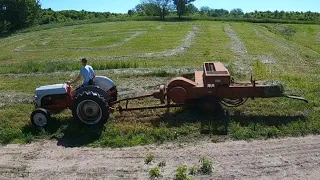 First Baling Hay 2020