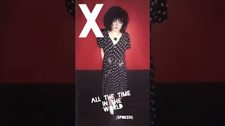 X- All the time in the world (spoken)