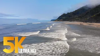 4K Pacific Northwest. Part #2 - Coastal Oregon - 3 HOUR Relaxation Video