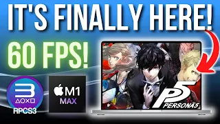 PS3 60FPS EMULATION WORKS! RPCS3 FULL install tutorial M1 Apple Silicon Mac: Persona 5, TTT2, FIFA