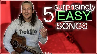 Surprisingly Easy Guitar Songs