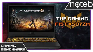 Asus TUF F15 (2022) - Planetside 2 Gameplay Test (i7-12700H, RTX 3060)