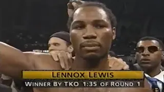 WOW!! WHAT A KNOCKOUT - Lennox Lewis vs  Andrew Golota, Full HD Highlights