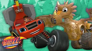 Blaze vs. The Dirt Dragon! | Blaze and the Monster Machines