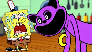 SPONGEBOB VS CATNAP SONG  ♪  Animated Music Video