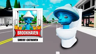 HICE MI PROPIO BROOKHAVEN DE SMURF CAT EN ROBLOX | JehxTp