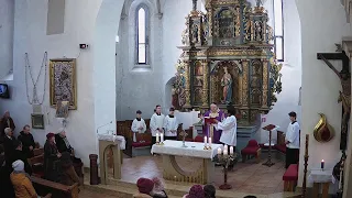 Svätá omša 4. adventnej nedele, Zborov  18. december 2022
