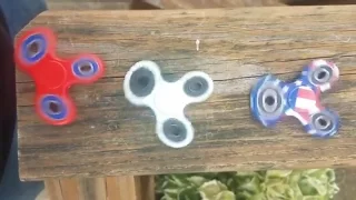 10 minutes of fidget spinner spinning
