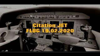 Citation JET CJ4 IFR Flight - Innsbruck (LOWI) - Salzburg (LOWS) - Cockpit View