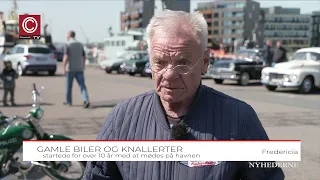 Over 10 år med gamle biler og knallerter på havnen