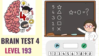 🧠 Brain Test 4 Level 193 | What is the answer? | Walkthrough