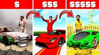 POOR vs RICH vs ULTRA RICH CARS in GTA 5!