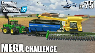 CORN Harvest and LOAD with Green System PA | MEGA Challenge | Farming Simulator 22 #75