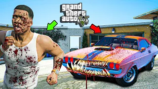 GTA 5 - Franklin Attack By New Cursed Killer Car Is That Killer Car