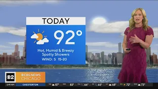 Chicago First Alert Weather: One more day in the 90s