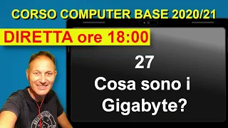 27 Corso di Computer base 2020/2021 | Daniele Castelletti | Associazione Maggiolina