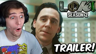 Loki Season 2 - Official Trailer REACTION!!!