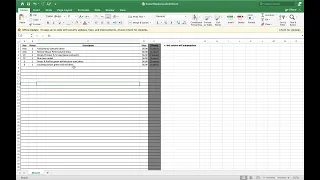 Excel Sheet Tag Description How To