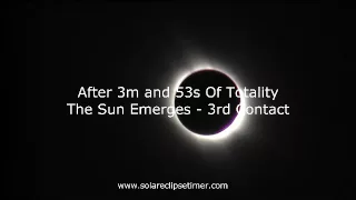 Solar Eclipse Timer - March 29, 2006 TSE Video