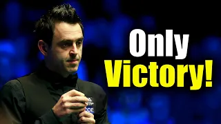 Ronnie O'Sullivan is Serious About Getting Off to a Great Start!
