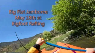 Big Flat Jamboree Raft Practice