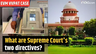 EVM-VVPAT case: SC rejects pleas seeking 100% cross-verification of EVM votes with VVPAT slips