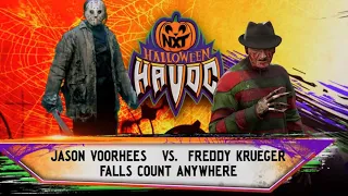 WWE 2K24 'Jason Voorhees vs Freddy Krueger' Halloween Havoc - PS5 Gameplay