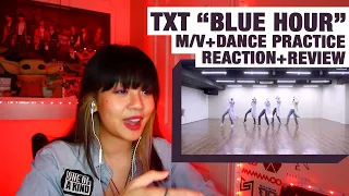 OG KPOP STAN/RETIRED DANCER reacts+reviews TXT "Blue Hour" M/V + Dance Practice!