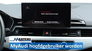 Zo koppel je jouw MyAudi-account met jouw Audi