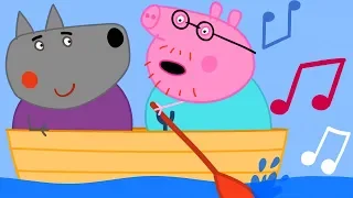 Row Row Row Your Boat Song | Peppa Pig Nursery Rhymes & Kids Songs | Peppa Pig Songs | Baby Songs