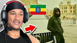 LIJ ABE- GLOCK 19 / Ethiopian Drill Music 2024 (Official Music Video) FULL REACTION!