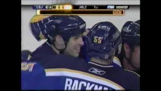 Blues Highlights: Blue Jackets at Blues: December 1, 2005