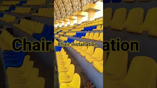 Arbab Niaz Cricket Stadium Peshawar | Chair Installation | Peshawar Stadium 😍