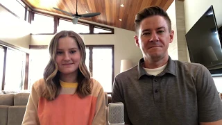 Fall On Me - Andrea Bocelli Cover - Daddy Daughter Duet - Mat and Savanna Shaw