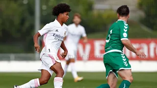 Peter Federico - Debut with Real Madrid Castilla vs Pozuelo (23/09/2020) HD [Preseason]