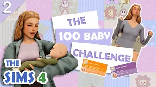 we killed our baby daddy..? | THE SIMS 4 100 BABY CHALLENGE 🍼 | EPISODE 2