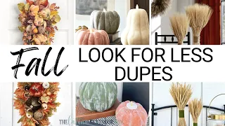 🍁 HIGH END LOOK FOR LESS DUPES FOR FALL, SO EASY TO MAKE!