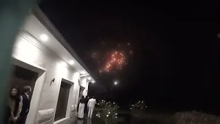 crazy cool colourful fireworks