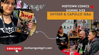 Scott Snyder & Greg Capullo Q&A: We Have Demons | Gotham Geek Girl