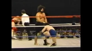 The Wild Samoans vs Curt Hennig & Barry Hart