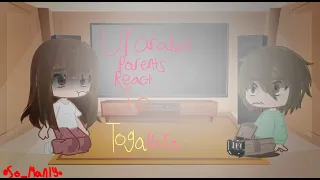 Uraraka's Parents React to Togaraka || ft. Ochako's Parents || Original