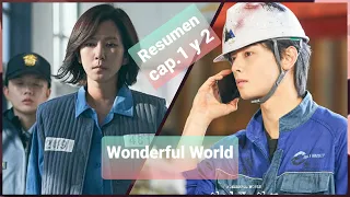 Wonderful World Resumen cap. 1 y 2 (Cha Eun Woo )