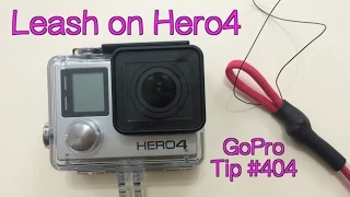 How To Put Leash On Hero4's Case - GoPro Tip #404 | MicBergsma