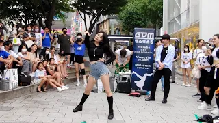 GDM DANCE BUSKING: HAYEON. BEAUTIFUL CLASSY PERFORMANCE. HONGDAE STREET.