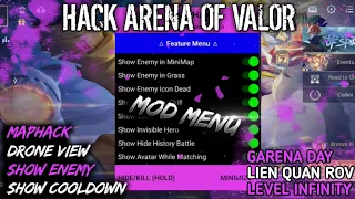 CHEAT ARENA OF VALOR MAP HACK | MOD MENU JAVA INTERNAL 32BIT