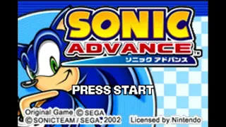 Sonic Advance music ost - X-Zone