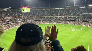 Last 41 seconds Geelong vs Collingwood First Qualifying Final 2022